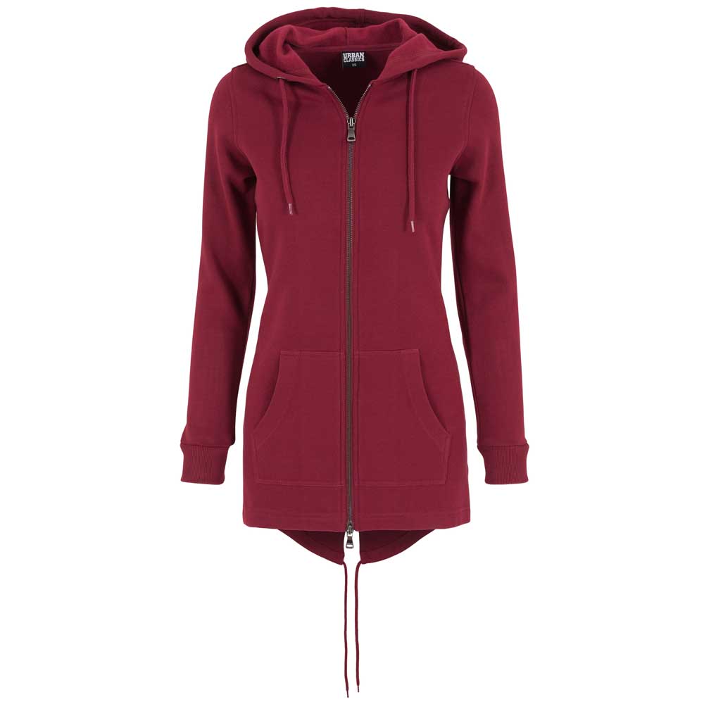 Urban Classics - Sweat Parka coat - Burgundy/Red
